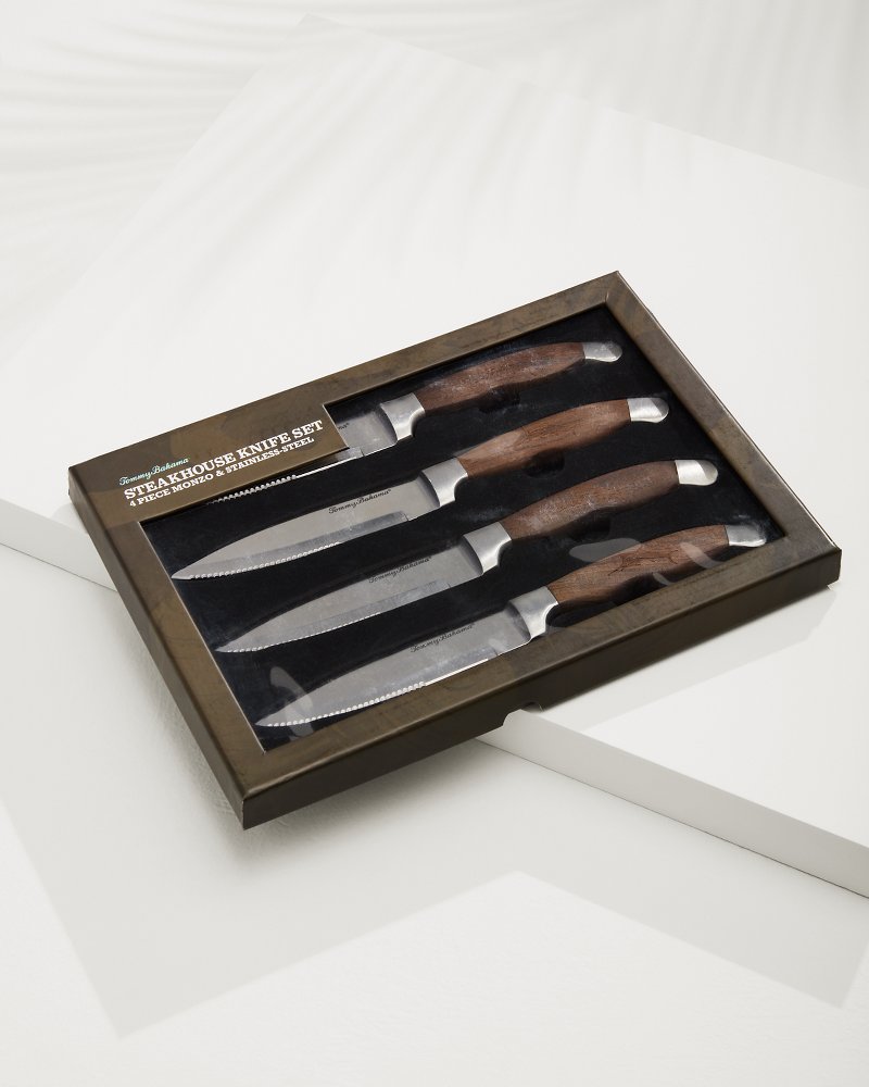 Tommy Bahama | Monzo Wood Knife Set - Set of 4 / Monzo Wood