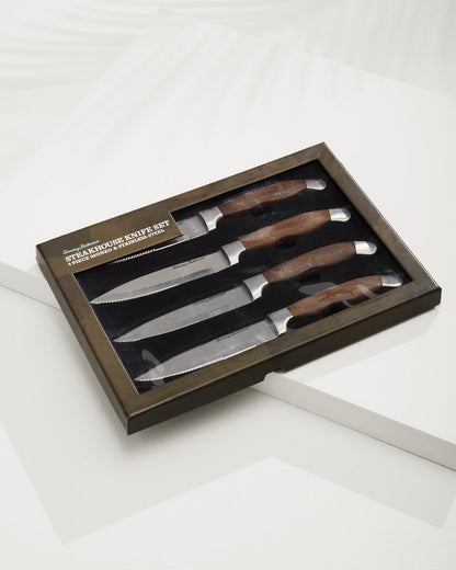 Tommy Bahama | Monzo Wood Knife Set - Set of 4 / Monzo Wood