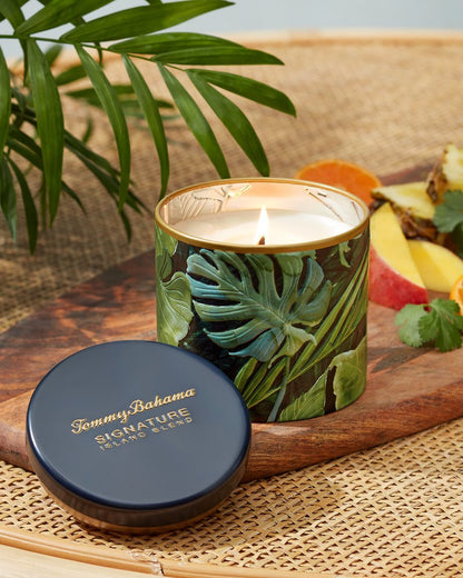 Tommy Bahama | Island Blend 10.6-oz Villa Fronds Candle Tin / Island Blend