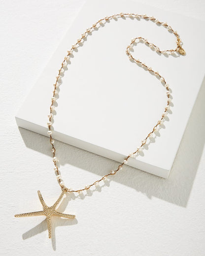Tommy Bahama | Island Essence Starfish Pendant Necklace / Gold