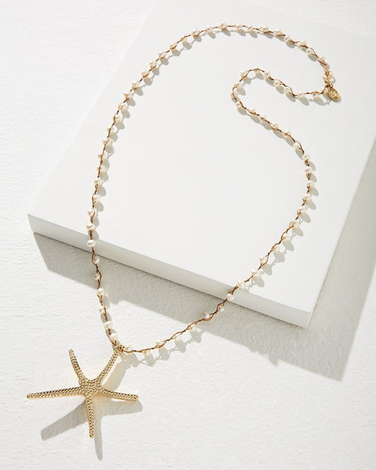 Tommy Bahama | Island Essence Starfish Pendant Necklace / Gold