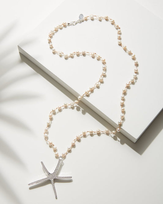 Tommy Bahama | Island Essence Starfish Pendant Necklace / Silver