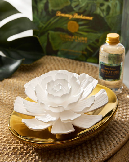Tommy Bahama | Island Blend Porcelain Flower Diffuser / Island Blend