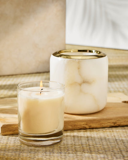 Tommy Bahama | Island Glow Luminary Vessel / Natural/Gold