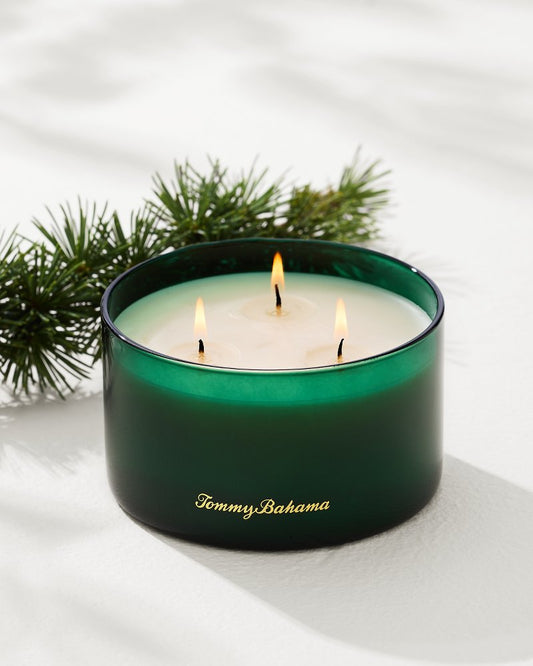 Tommy Bahama | Evergreen 14.5-oz. Boxed 3-Wick Candle / Evergreen