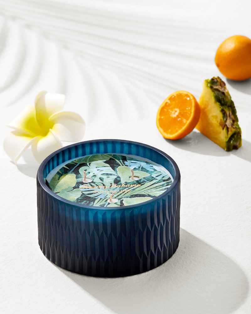 Tommy Bahama | Island Blend 11.3-oz. Cut Glass 3-Wick Candle / Island Blend