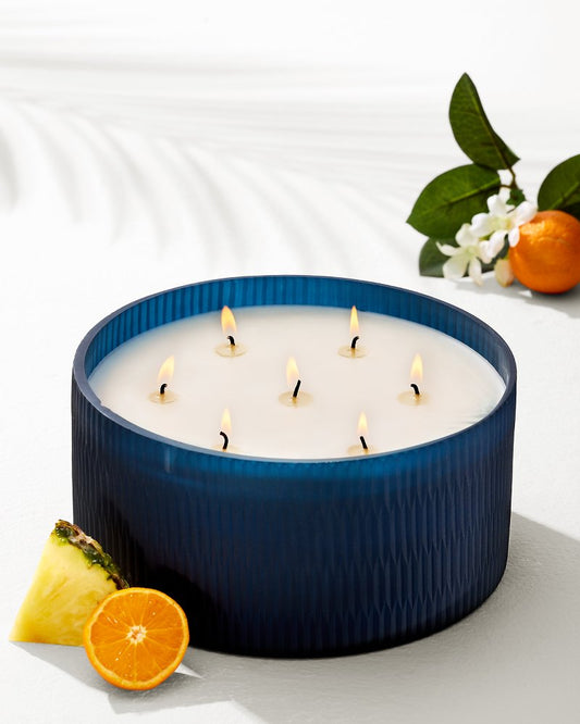 Tommy Bahama | Island Blend 57-oz. Cut Glass 7-Wick Candle / Island Blend