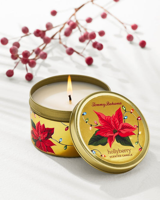 Tommy Bahama | Hollyberry 6-oz. Travel Candle Tin / Multicolor