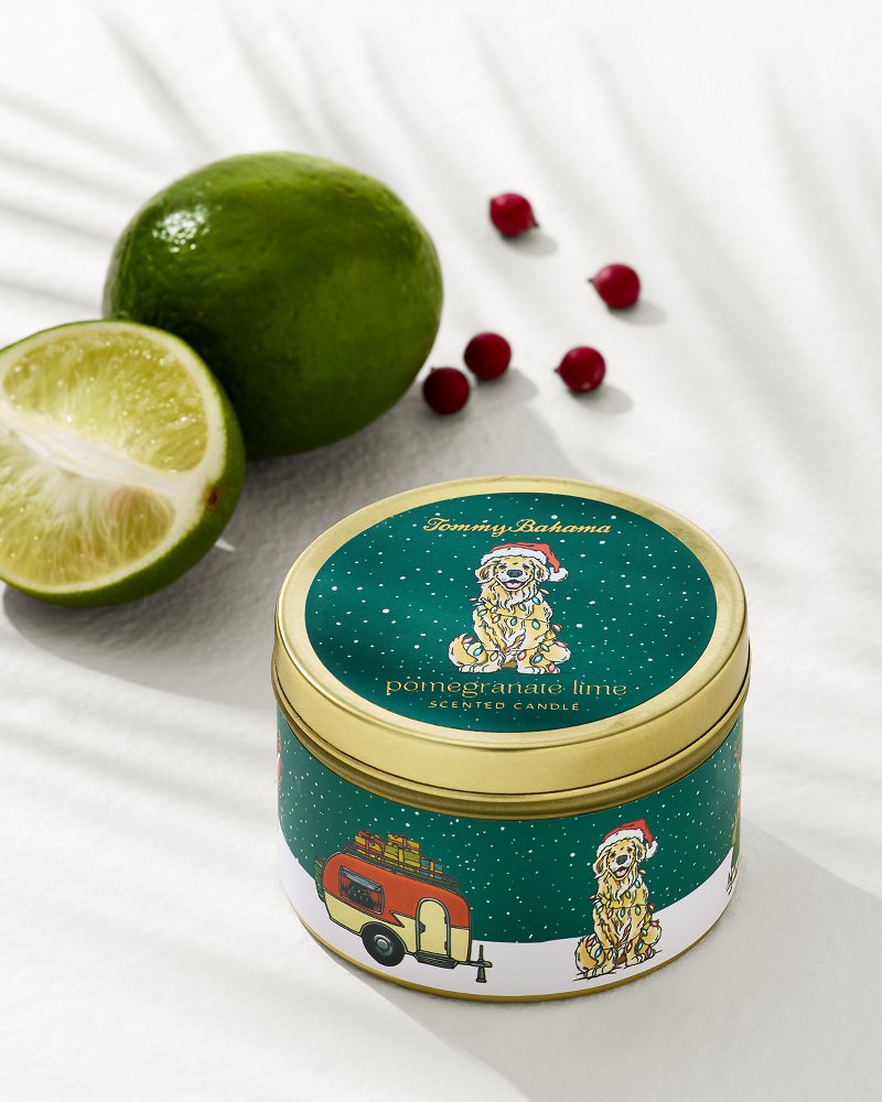 Tommy Bahama | Pomegranate Lime 6-oz. Travel Candle Tin / Multicolor