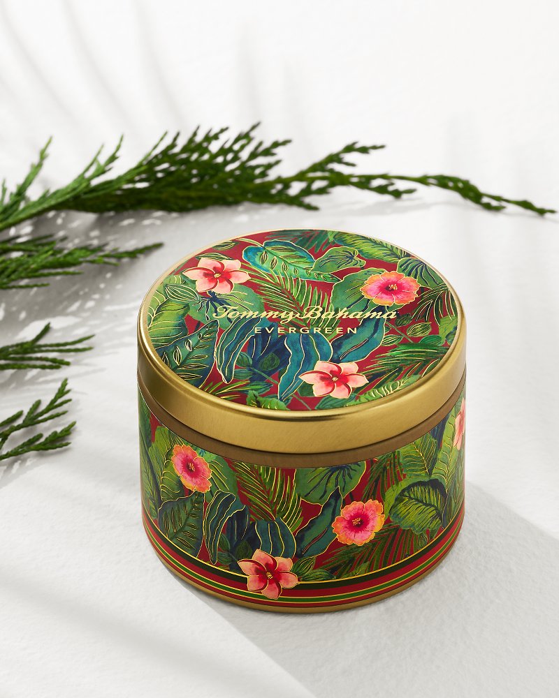 Tommy Bahama | Evergreen 7.1-oz Travel Candle Tin / Evergreen