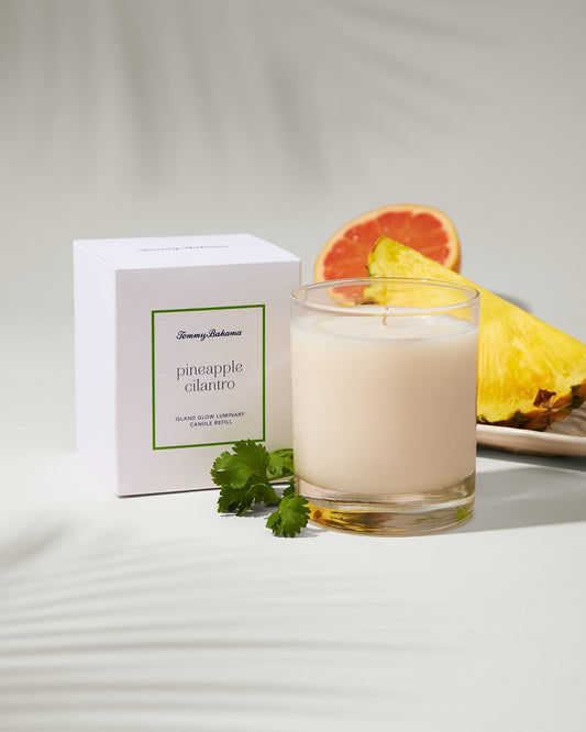 Tommy Bahama | Island Glow Luminary Candle Refill - Pineapple Cilantro / Pineapple Cilantro
