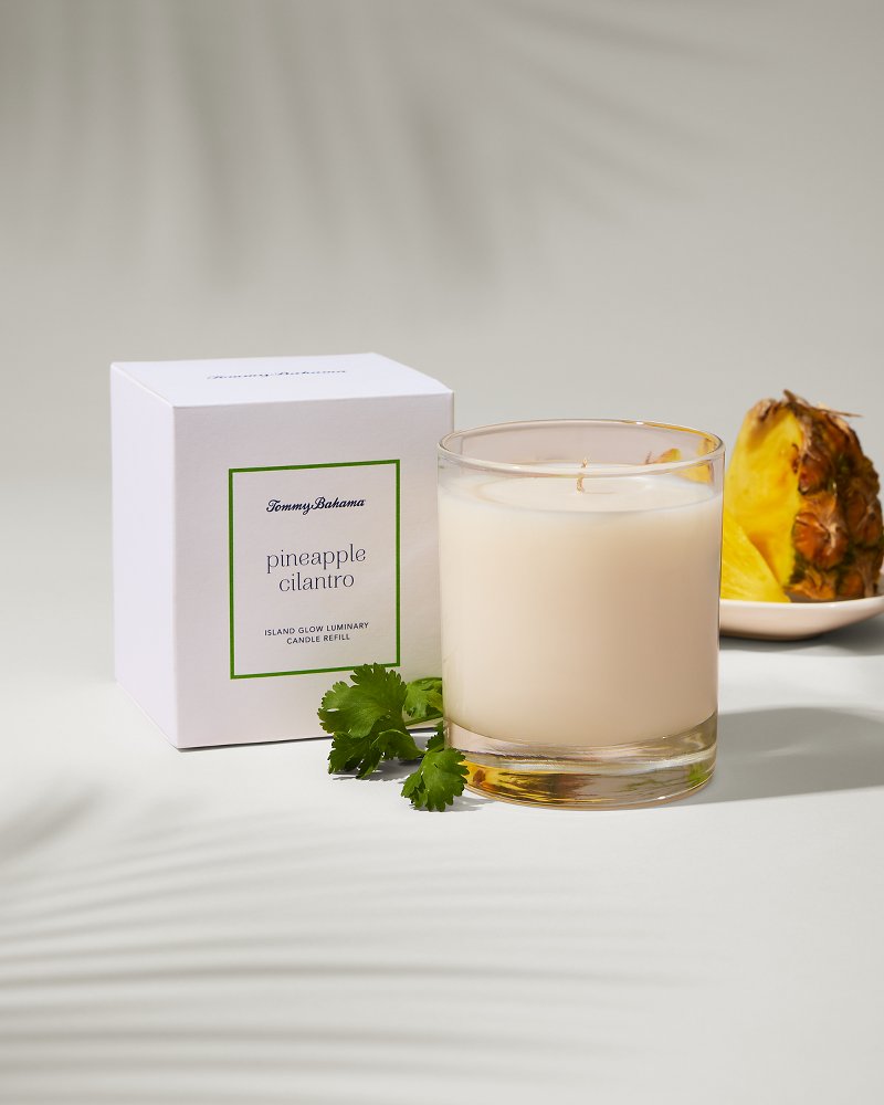 Tommy Bahama | Island Glow Luminary Candle Refill - Pineapple Cilantro / Pineapple Cilantro