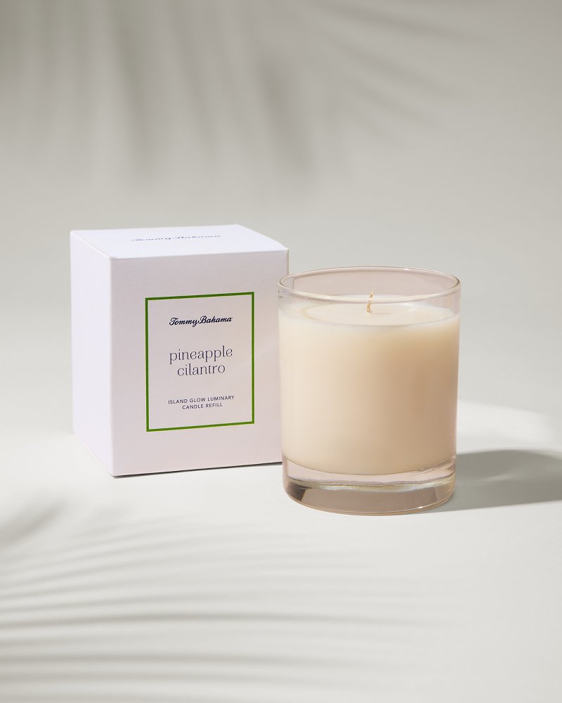 Tommy Bahama | Island Glow Luminary Candle Refill - Pineapple Cilantro / Pineapple Cilantro