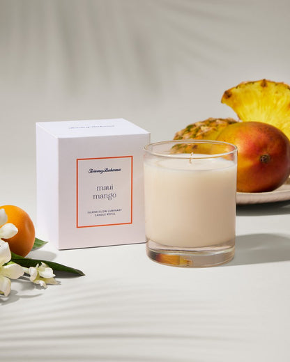Tommy Bahama | Island Glow Luminary Candle Refill - Maui Mango / Maui Mango