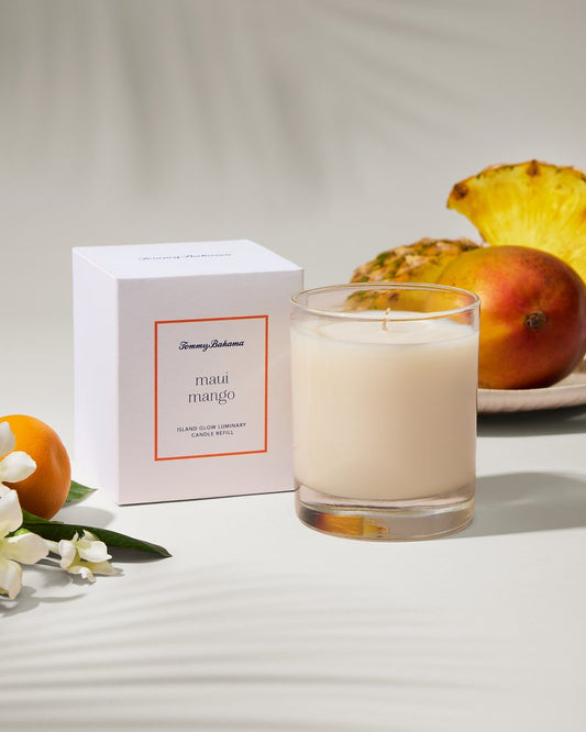 Tommy Bahama | Island Glow Luminary Candle Refill - Maui Mango / Maui Mango