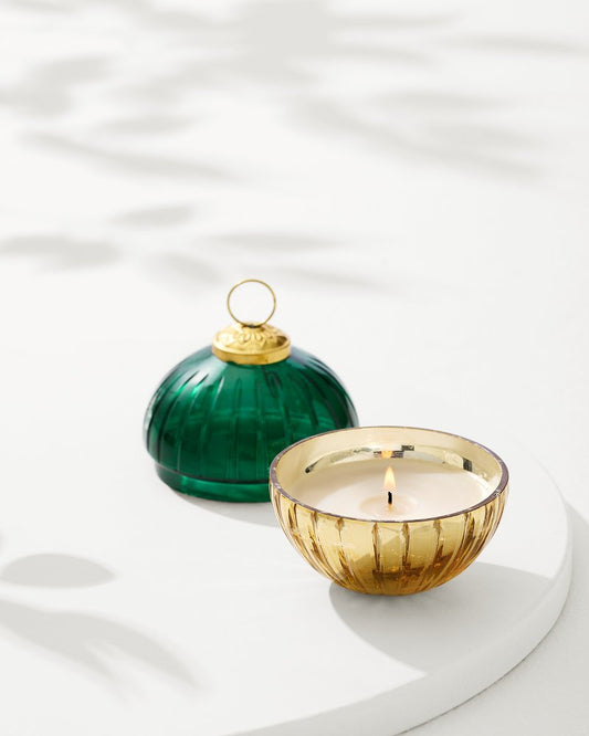 Tommy Bahama | Evergreen 3-oz. Etched Ornament Candle / Evergreen