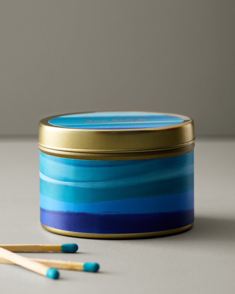 Tommy Bahama | Sea Salt and Coastal Mist 6-oz. Tin Candle / Multicolor