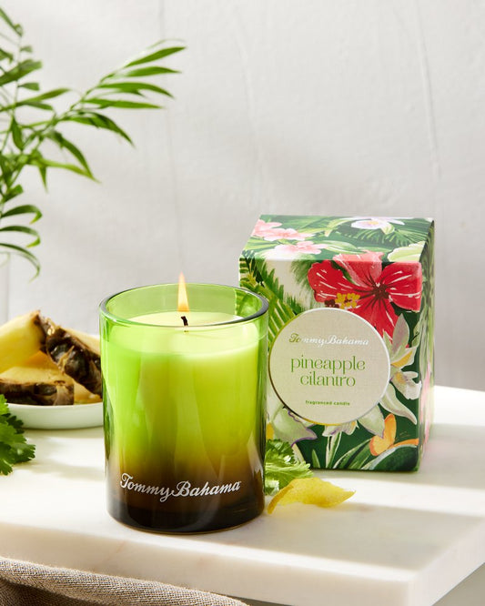 Tommy Bahama | Pineapple Cilantro 7.5-oz. Boxed Poured Candle / Pineapple Cilantro