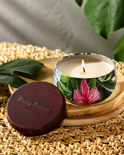 Tommy Bahama | Pineapple Cilantro Travel Candle Tin / Pineapple Cilantro