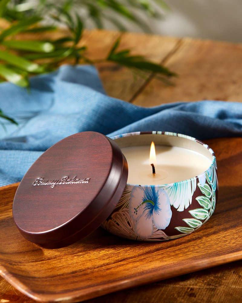 Tommy Bahama | Coconut Oasis Travel Candle Tin / Coconut Oasis