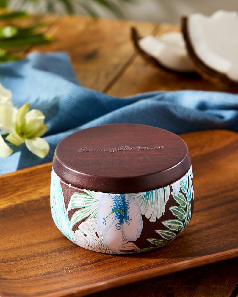 Tommy Bahama | Coconut Oasis Travel Candle Tin / Coconut Oasis