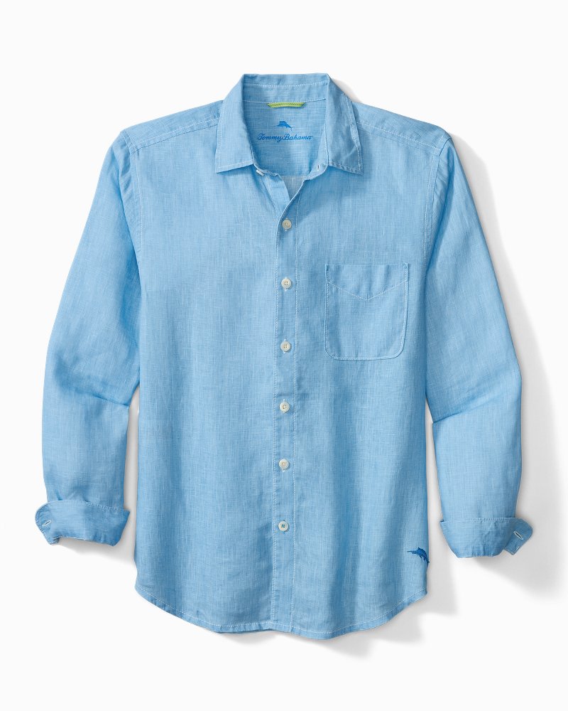 Tommy Bahama | Sea Glass Breezer Linen Shirt / Blue Yonder