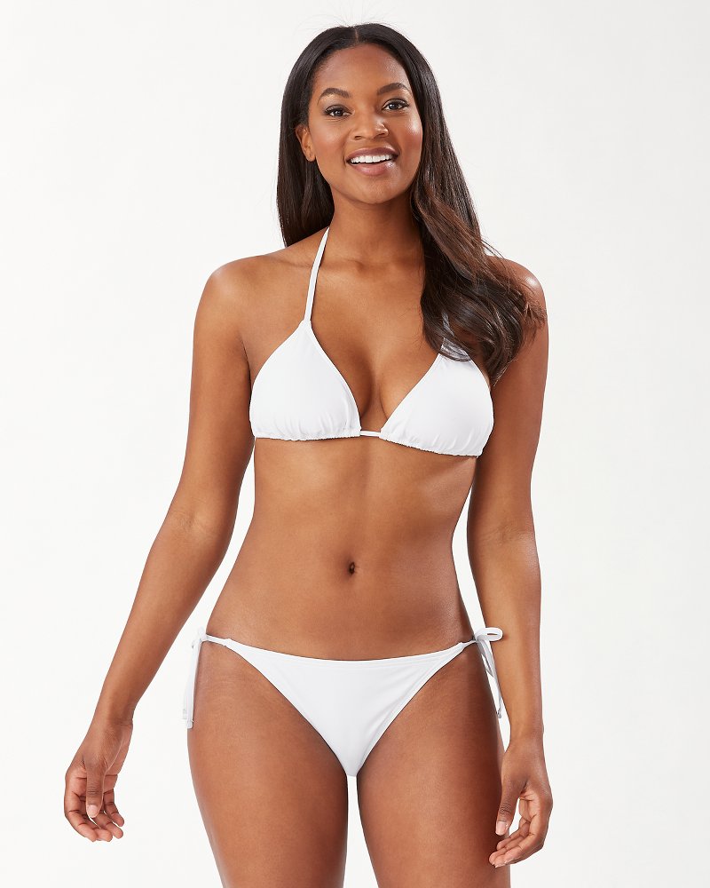 Tommy Bahama | Pearl Triangle Bikini Top / White