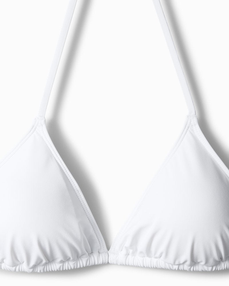 Tommy Bahama | Pearl Triangle Bikini Top / White