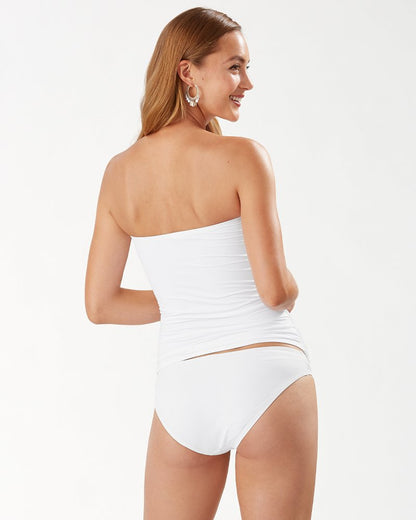 Tommy Bahama | Pearl Sarong Wrap Bandini Top / White