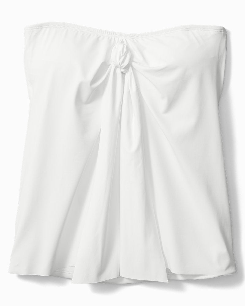 Tommy Bahama | Pearl Sarong Wrap Bandini Top / White