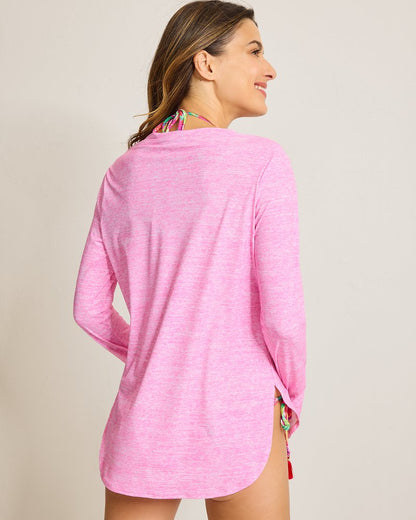 Tommy Bahama | Relaxed Rash Guard / Preppy Pink
