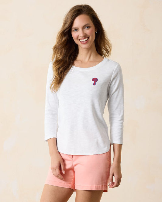 Tommy Bahama | <i>MLB®</i> Ashby Isles 3/4-Sleeve T-Shirt / philadelphia_phillies