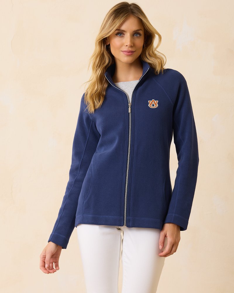 Tommy Bahama | Collegiate Aruba Full-Zip Sweatshirt / auburn
