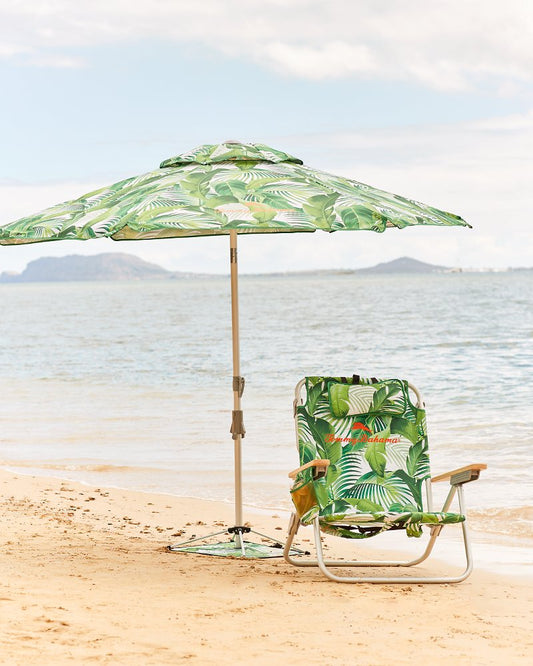 Tommy Bahama | Tommy Bahama Tropical Fronds AnchorX™ Umbrella / Multicolor