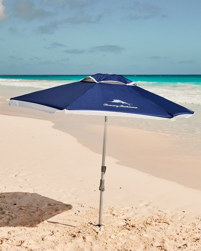 Tommy Bahama | Tommy Bahama Easy-Set-Up Umbrella with ANCHORX™ / Navy