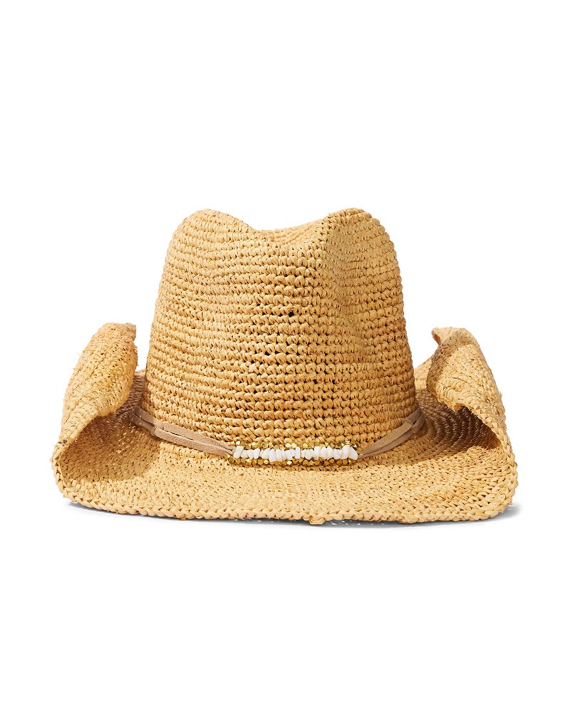 Tommy Bahama | Zahara Raffia Cowboy Hat / Natural/Gold