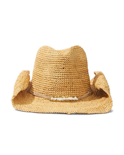 Tommy Bahama | Zahara Raffia Cowboy Hat / Natural/Gold